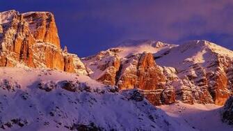 Nature Wallpaper Mountains Winter Darkgray HD