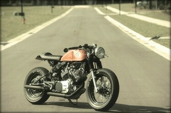 Yamaha Virago Xv750 Cafe Racer Wallpaper Jpg
