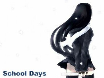 School Days Wallpaper Desktop Background