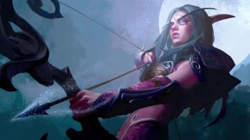 Wow Night Elf Archer HD 4k Wallpaper