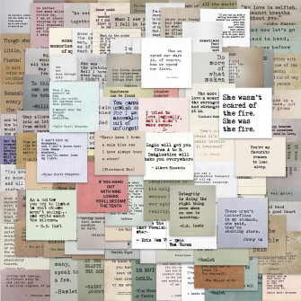 Amazon 120pcs Scrapbook Stickers Quote For