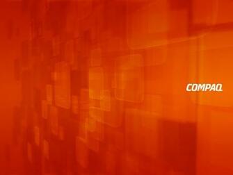 Compaq Red Orange Wallpaper Geekpedia