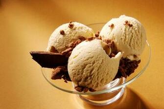 Chocolate Ice Cream Image Widescreen Wallpaper