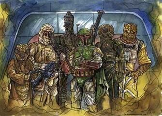 Star Wars Bounty Hunter Wallpaper Hunters Art