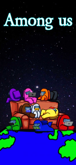 Among Us Impostor Wallpaper