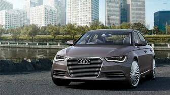 Audi A6 L E Tron Concept Wallpaper Car
