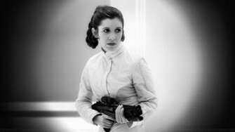 Fisher Princess Leia Xliv By Dave Daring Watch Fan Art Wallpaper