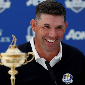 Padraig Harrington Elated Expression Wallpaper