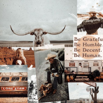 Straw Hats And Summertime Western Aesthetic Wallpaper Country