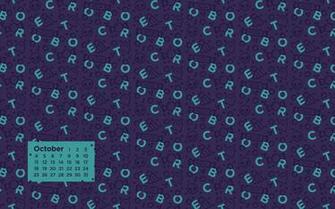 So You Can The October Desktop Calendar Wallpaper