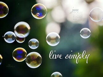 Live Simply Desktop Calendar Monthly Calendars Wallpaper