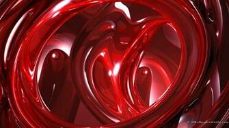 3d Wallpaper Red Abstract X