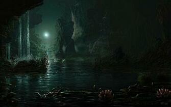 Wallpaper With Mystical Unbridled Unconquered Lurking Abode Colossal