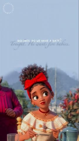 Dolores Madrigal Encanto Wallpaper In Disney Fan Art