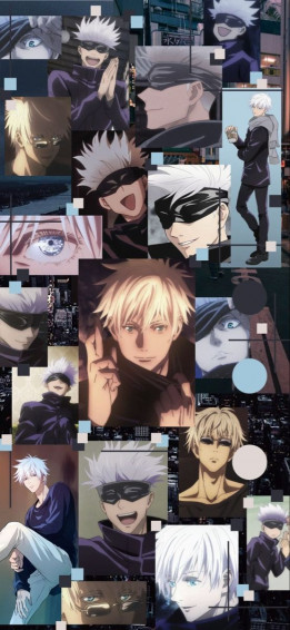 Aesthetic Wallpaper Gojo Satoru Anime Background