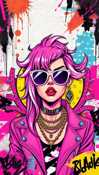 Pink Baddie Wallpaper