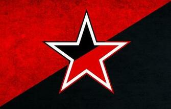 Wallpaper Flag Anarchy Anarcho Communism Image For