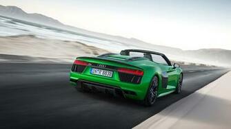 Audi R8 Spyder V10 Plus Wallpaper HD Car