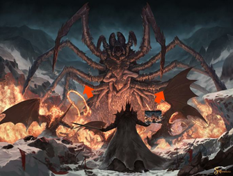 Ungoliant Attacks Morgoth For His Oc Lotrmemes
