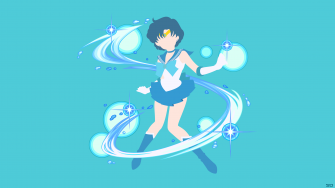Sailor Mercury Anime Moon 4k Ultra HD Wallpaper By
