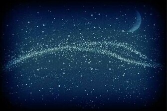Moon And Stars Background