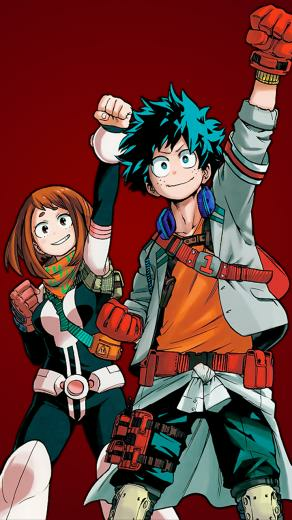 My Hero Academia Deku Uraraka