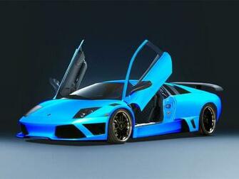 Blue Lamborghini Nomana Bakes