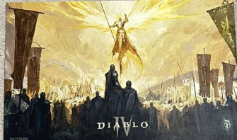 Diablo Iv Gamestop Exclusive Preorder Bonus Lithograph Poster