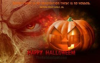 Preparing For Halloween Night Wallpaper