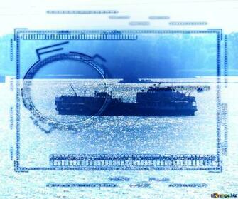 Picture Sea Technology Shipping Background On Cc By