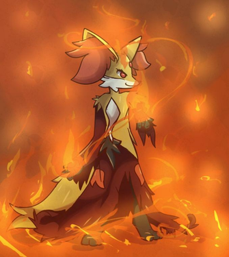 Delphox Used Fire S Blazingcobalt
