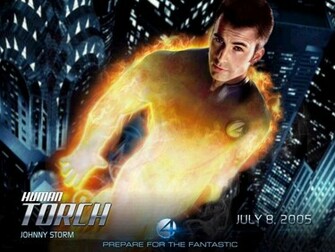 Human Torch Wallpaper