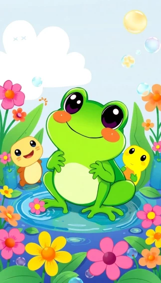 Keroppi Wallpaper