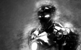 Iron Man Black And White Photos Photography