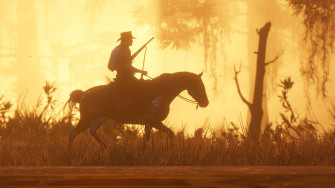 Horse Red Dead Redemption Burning Forest Wallpaper