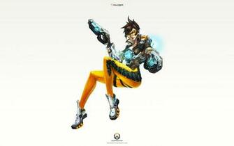 Tracer Overwatch Art 4k Wallpaper HD