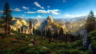 Yosemite Valley California Usa Wallpaper