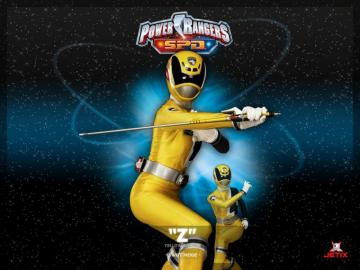 Yellow Ranger The Power Wallpaper