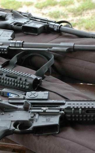 Ar Guns Rifles Best Widescreen Background Awesome HD Wallpaper Of