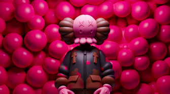 Purple Kaws Wallpaper By Patrika