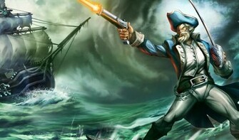 League Of Legends Wallpaper Gangplank The Saltwater Scourge