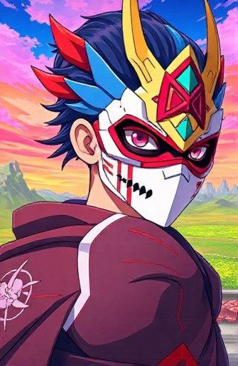 Anime With Mask Wallpaper