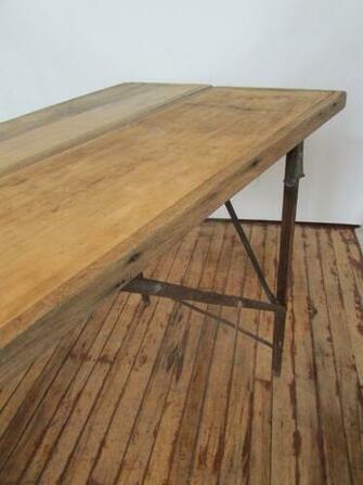 Antique Wallpaper Pasting Work Table At 1stdibs