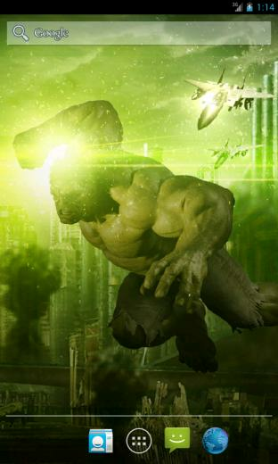 Hulk Live Wallpaper For Android