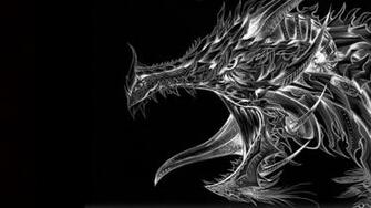 Cool Black Dragons Wallpaper Background HD With Resolutions