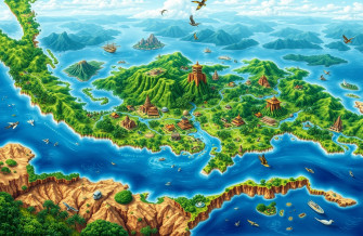 Wallpaper Peta Indonesia