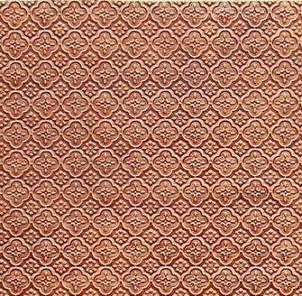Backsplash Roll Pvc Pattern Antique Copper Wallpaper