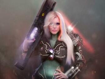 Fantasy Witch Magic White Hair Wallpaper Gallery