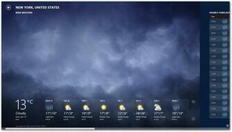 Weather Forecast Rain World Temperature