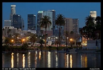 Los Angeles Skyline Wallpaper California